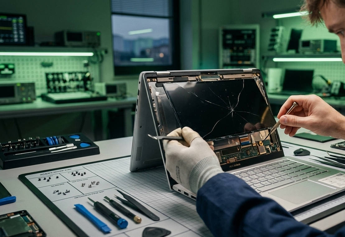 Riparazione professionale notebook a Rovato